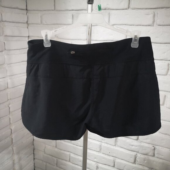 Running Room Fit-Wear Ladies Size Medium Black Lined Running Shorts - Picture 2 of 7